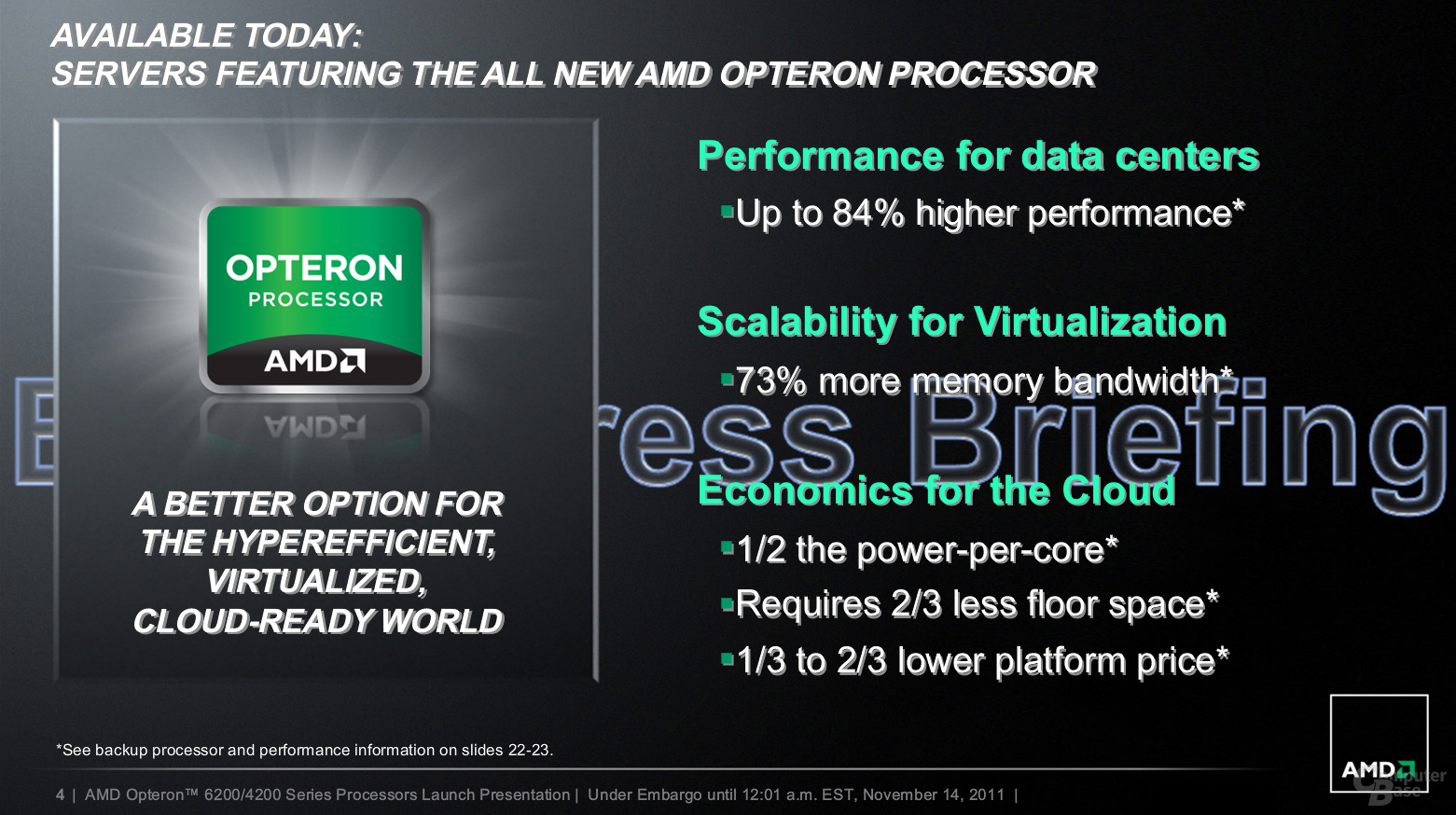 AMD Opteron 4200 und Opteron 6200