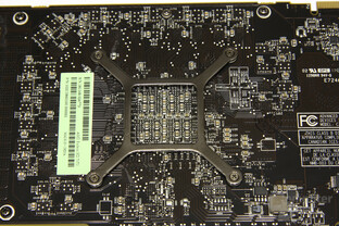 Radeon HD 7970 GPU-Rückseite