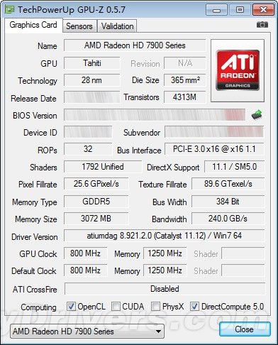 HD 7950 mit 800 MHz GPU-Takt