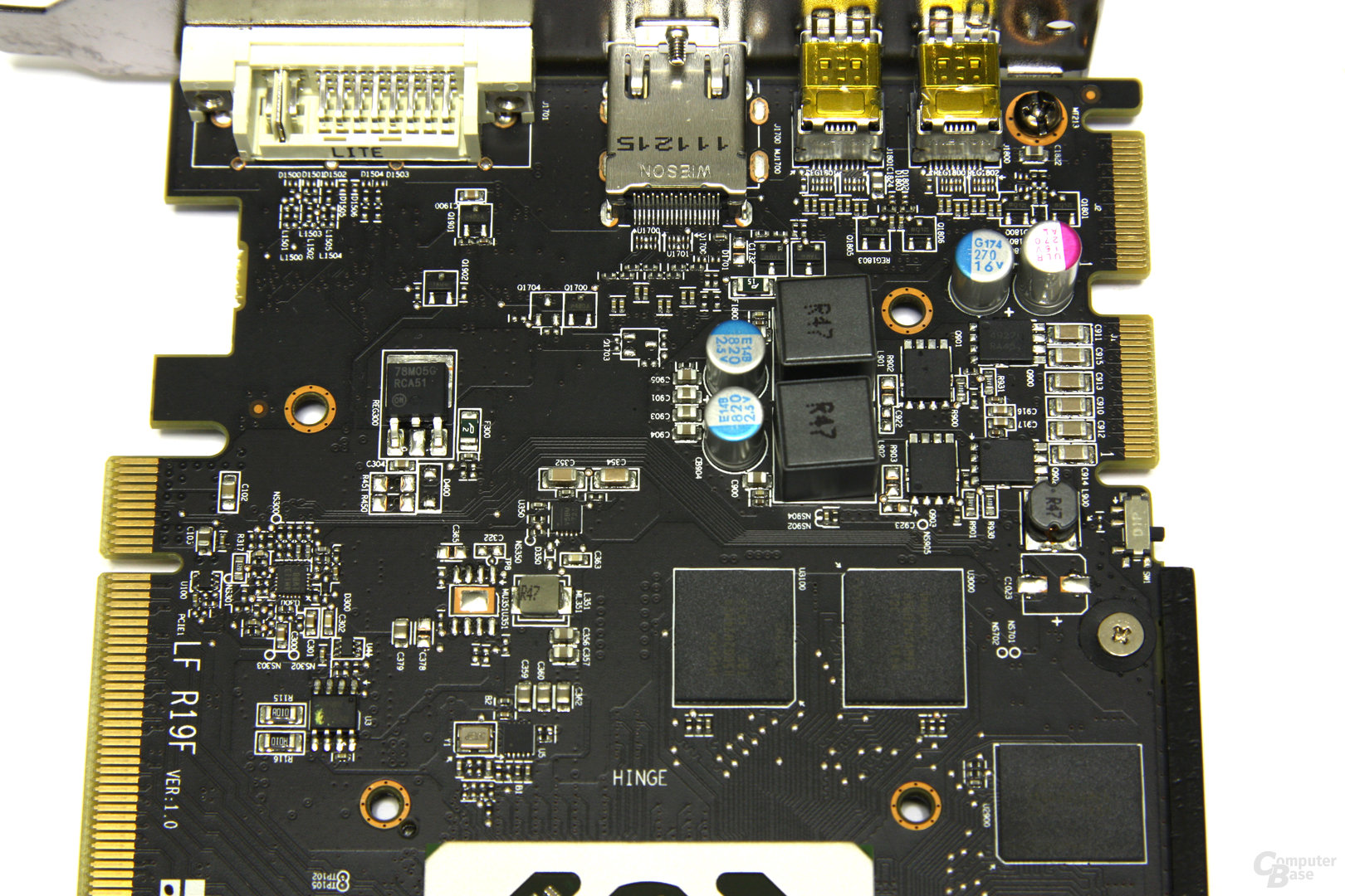 Radeon HD 7950 PCS+ Bauteile