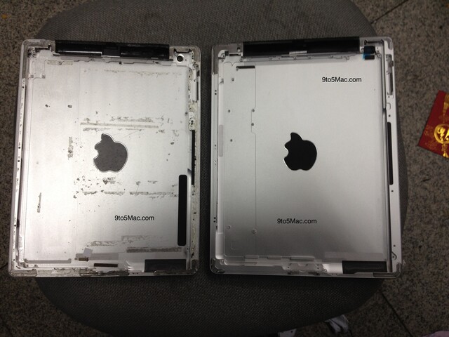 Mögliche RÜckseite des iPad 3