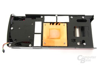 Radeon HD 7850 Kühlerrückseite