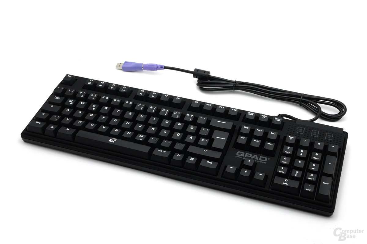 Qpad MK-50 Tastaturlayout