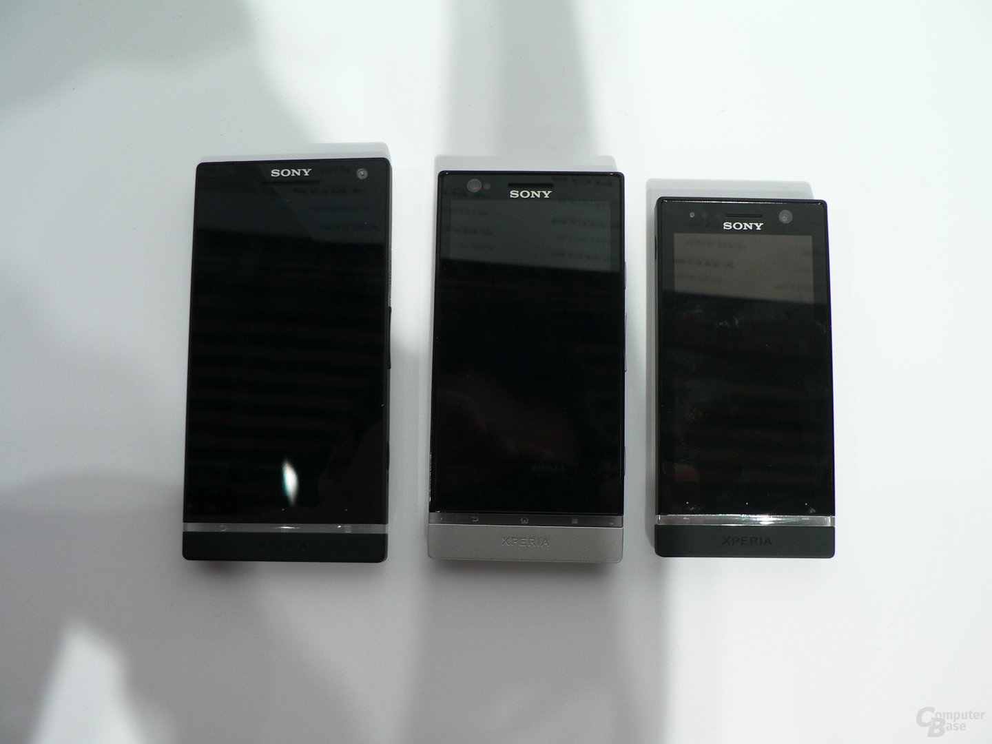 Sony Xperia S, Xperia P und Xperia U