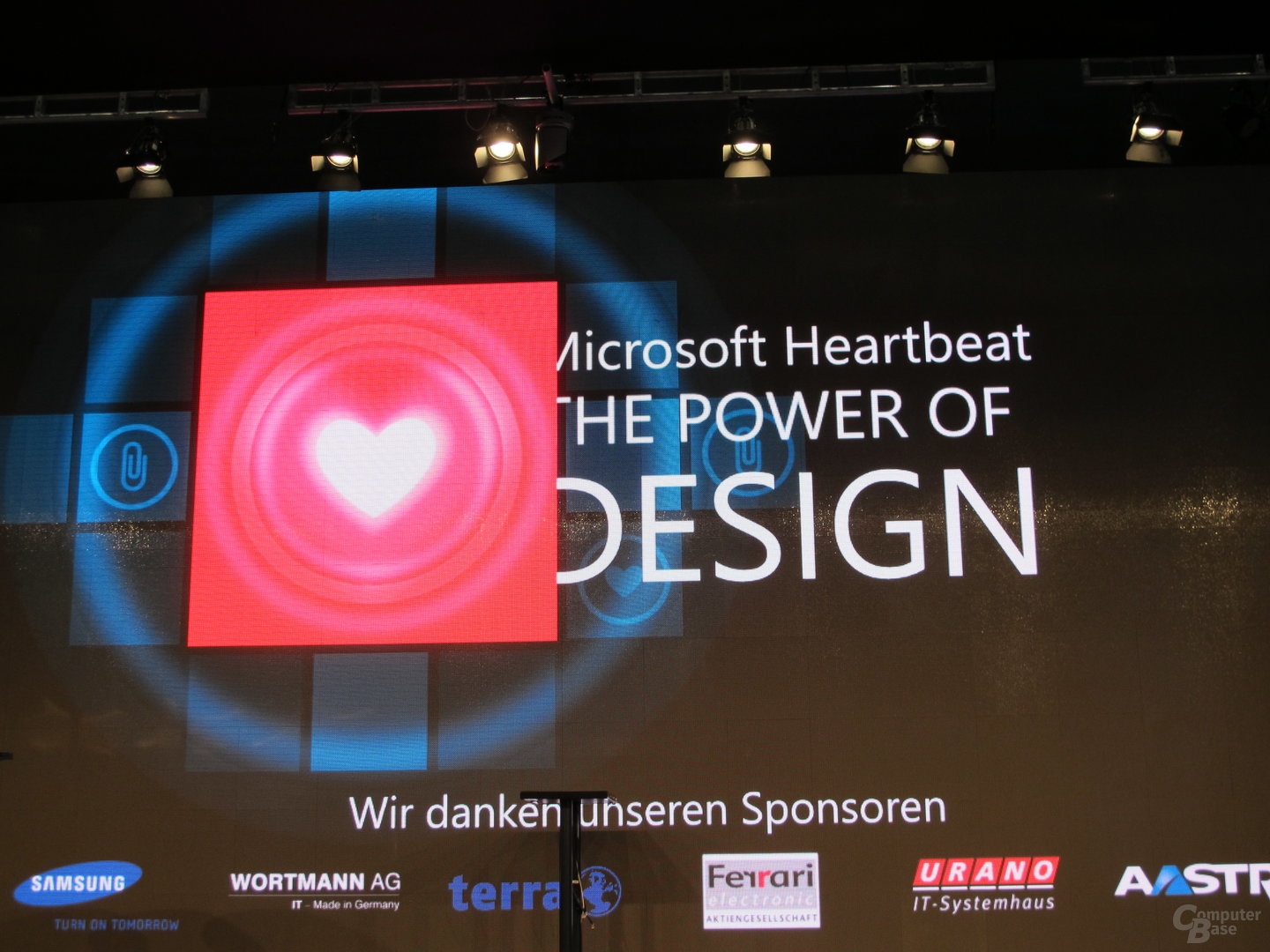 Microsoft auf der CeBIT 2012: „Heartbeat“
