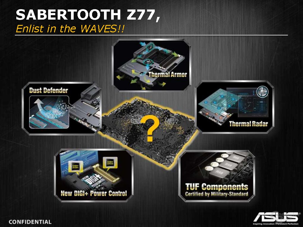 Asus Sabertooth Z77 Mainboard