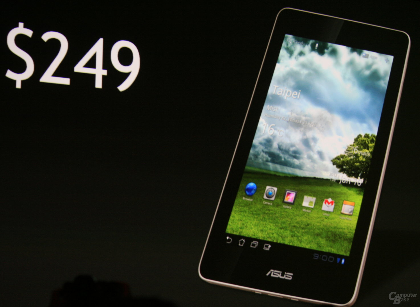 Asus' Tablet mit 7 Zoll für 249 US-Dollar