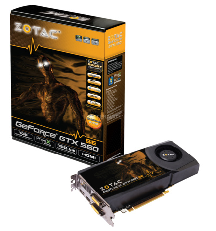 Zotac GeForce GTX 560 SE