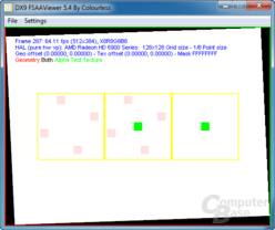 AMD Llano - FSAA-Viewer 4xAA