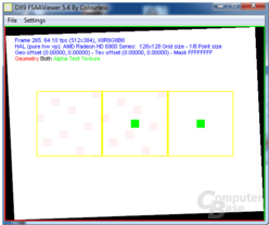 AMD Llano - FSAA-Viewer 8xAA