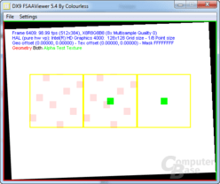 Intel Ivy-Bridge - FSAA-Viewer 8xAA