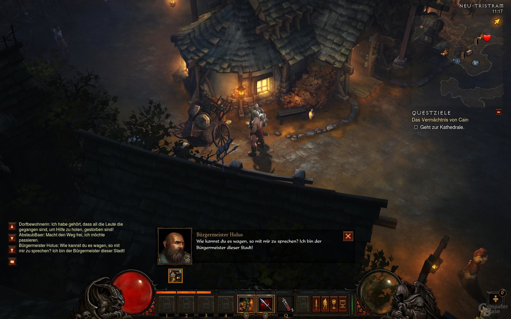 Diablo III – Dialoge und Smalltalk mit Stadtbewohnern