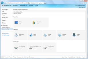 SkyDrive für Windows