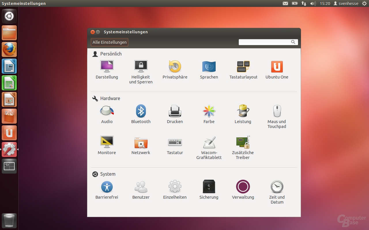 Ubuntu 12.04 – Einstellungen