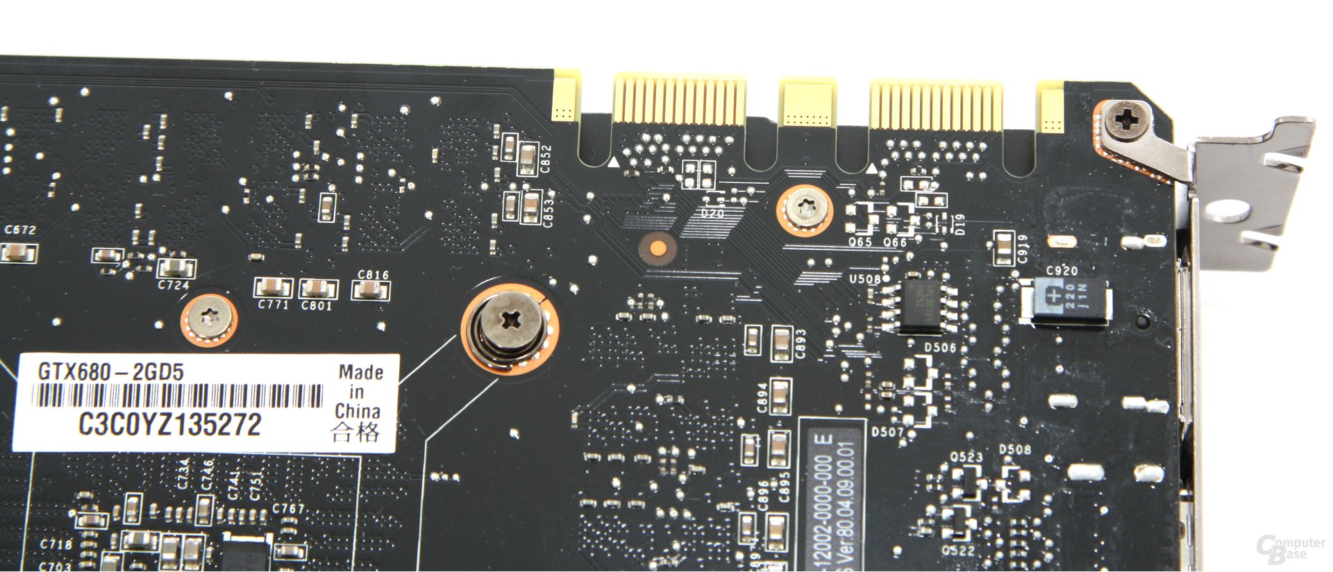 GeForce GTX 680 SLI-Anschlüsse