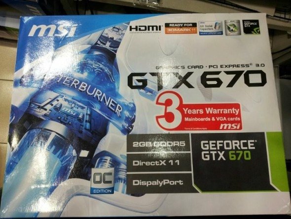 MSI GeForce GTX 670