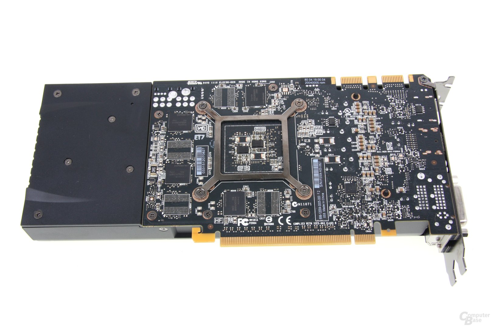 GeForce GTX 670 Rückseite