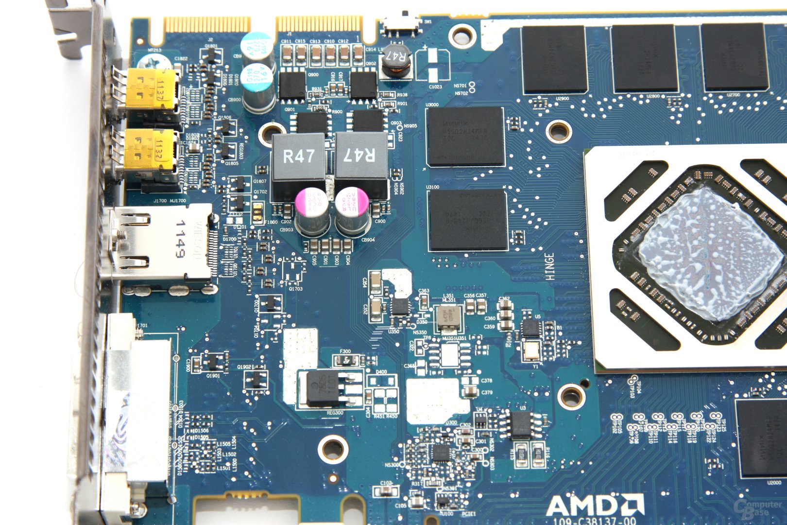 Radeon HD 7950 OC Bauteile