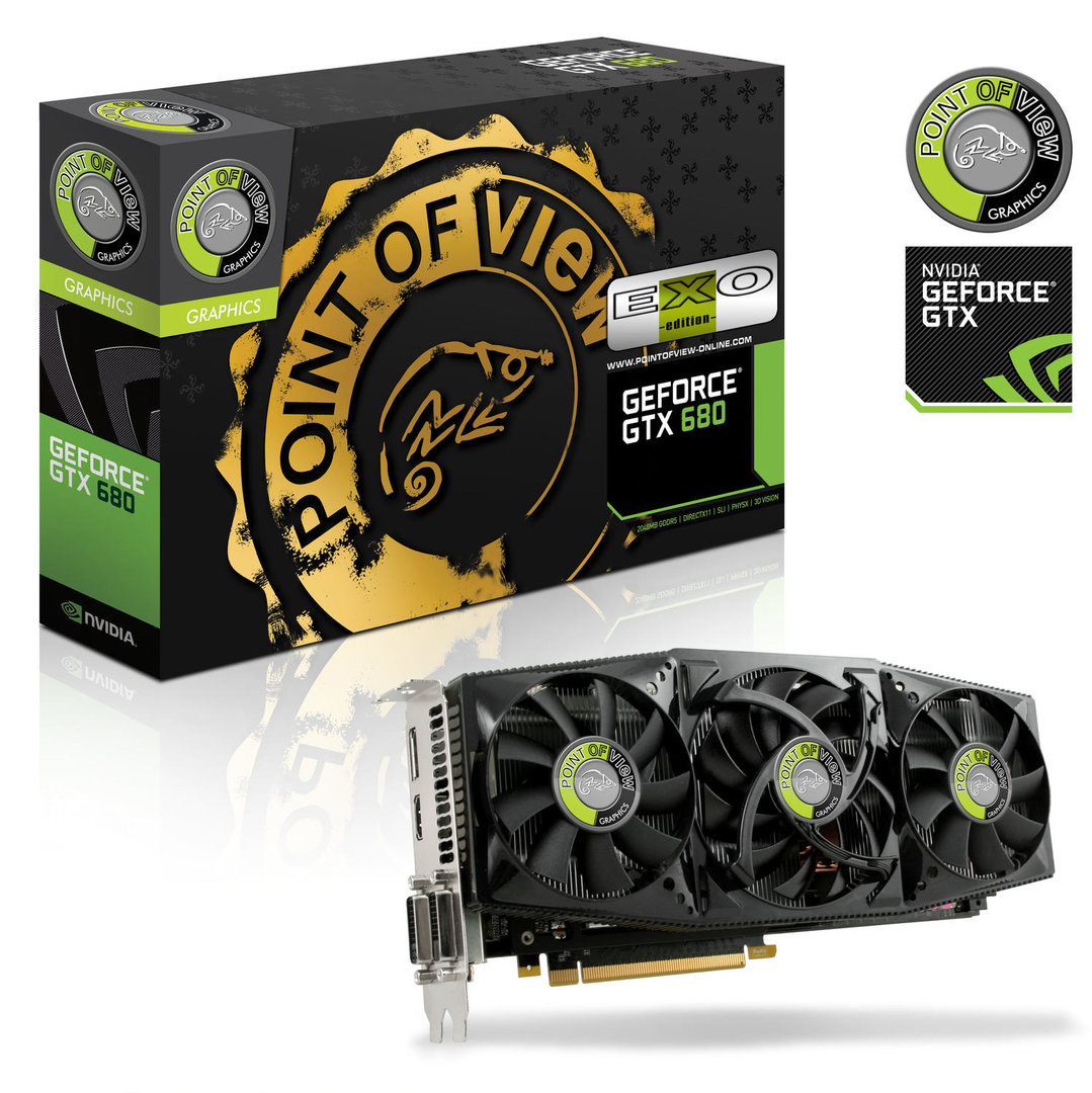 Point of View GeForce GTX 680 EXO Edition