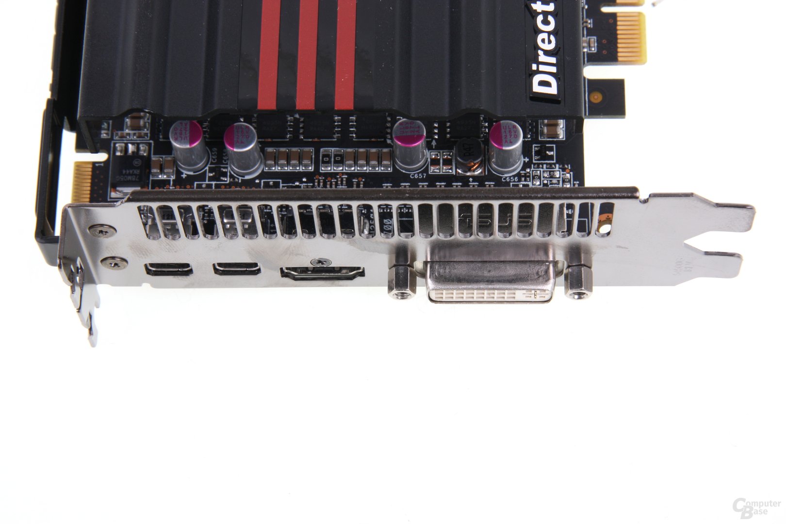 Radeon HD 7850 DCII Anschlüsse