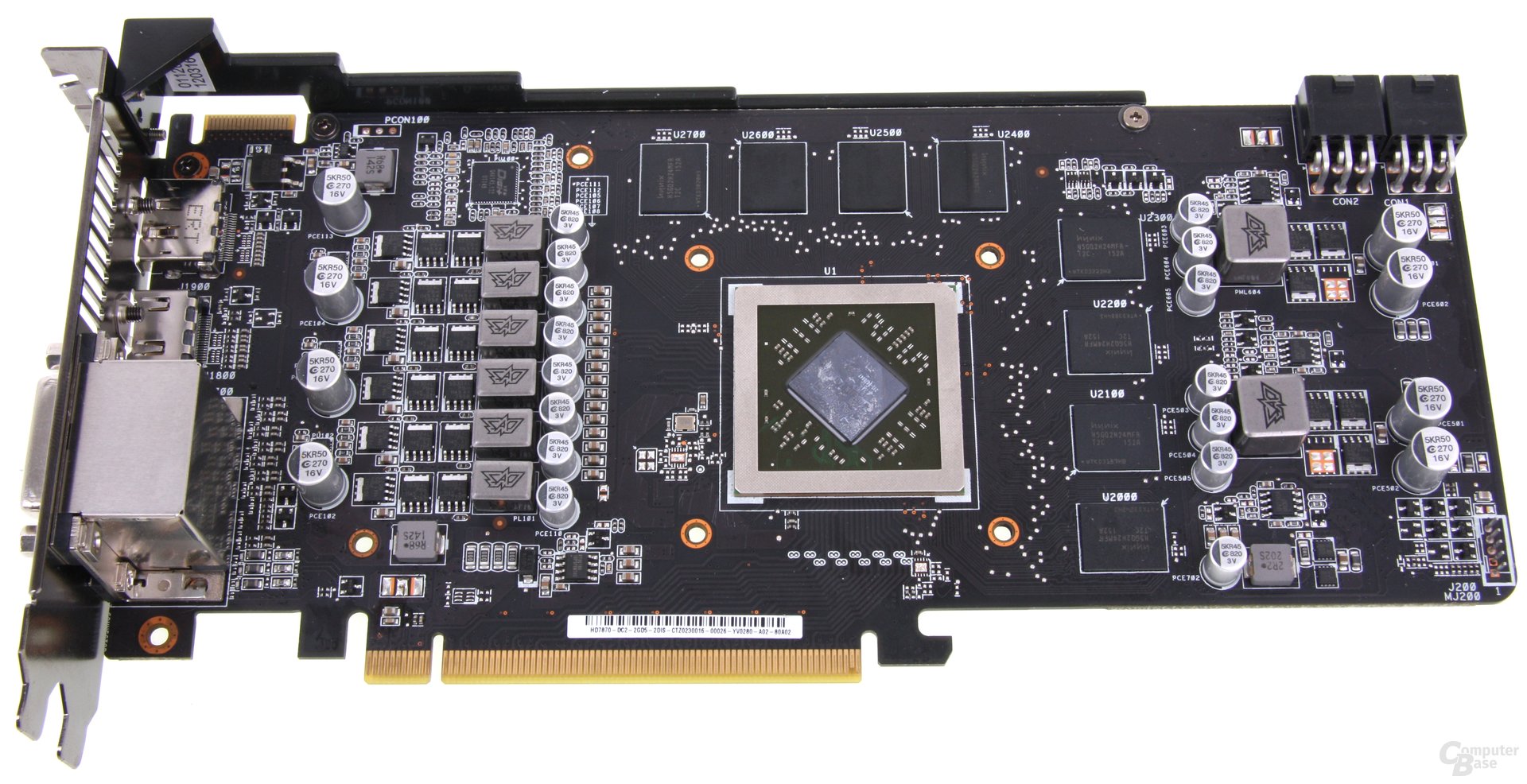 Radeon HD 7870 DCII TOP ohne Kühler