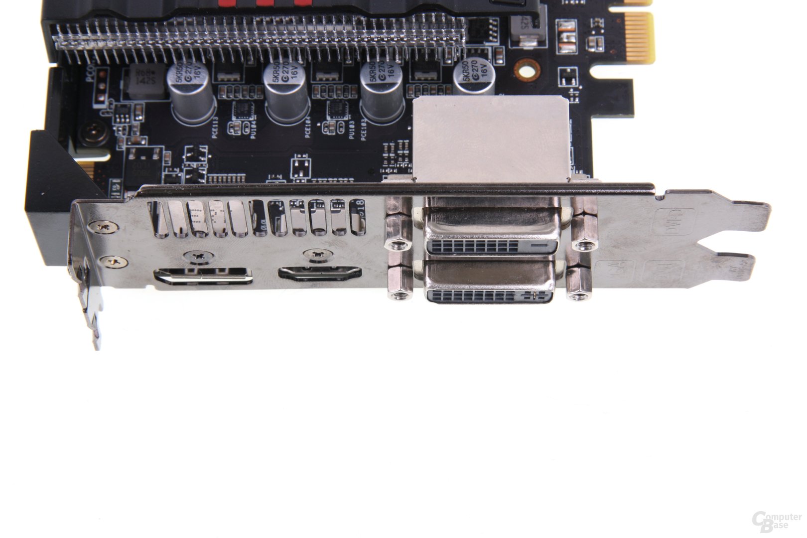Radeon HD 7870 DCII TOP Anschlüsse