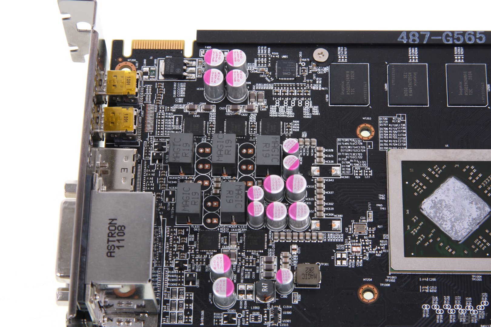 Radeon HD 7850 PCS+ Bauteile