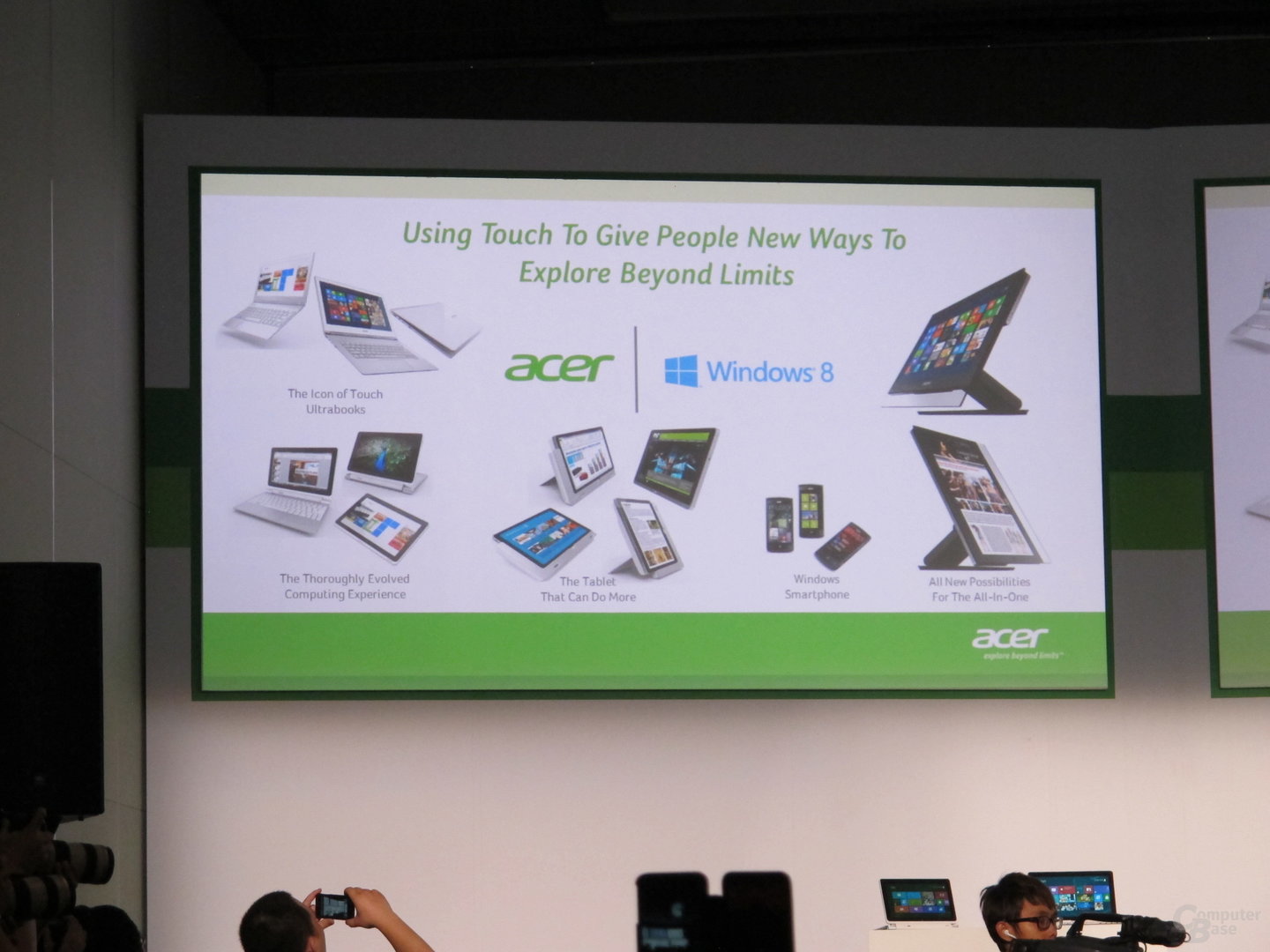 Acer-Pressekonferenz Computex 2012