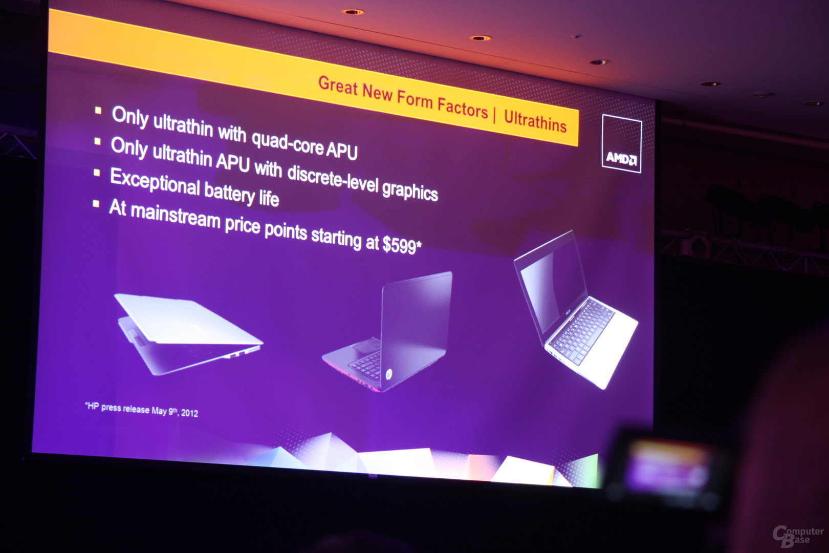AMD-Pressekonferenz auf der Computex 2012