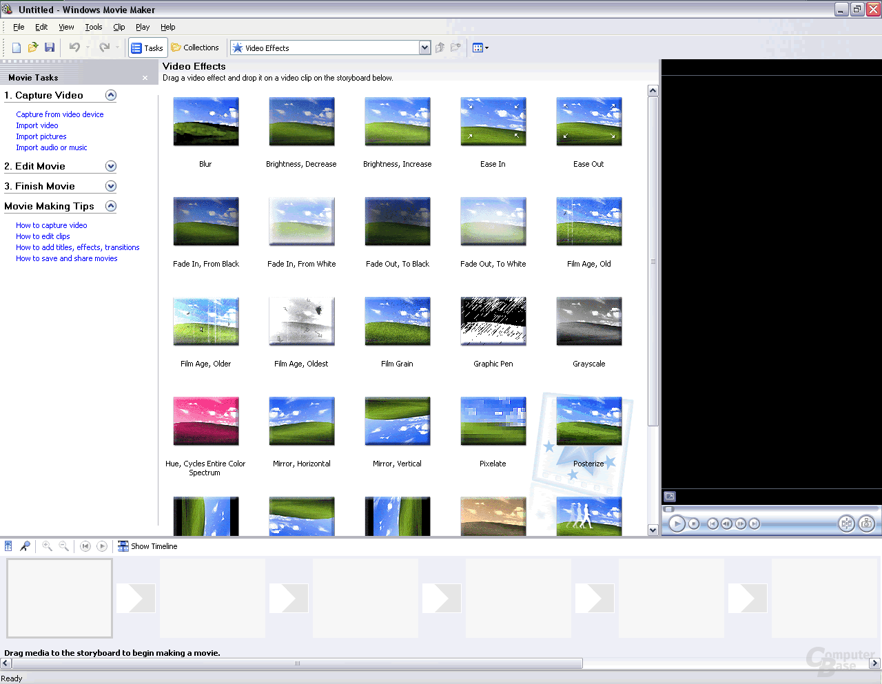 Windows Movie Maker 2 - Neue Effkte 2