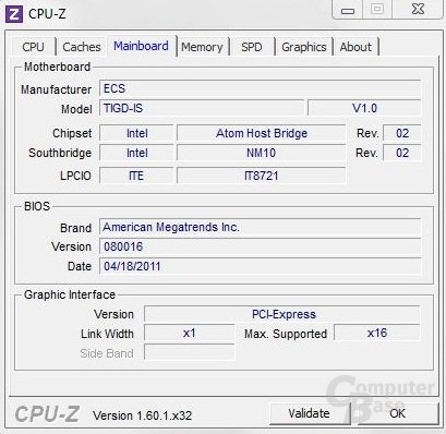 CPU-Z - Arctic MC001 DVDS