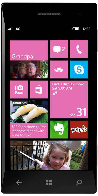Windows Phone 8: Neuer Startscreen