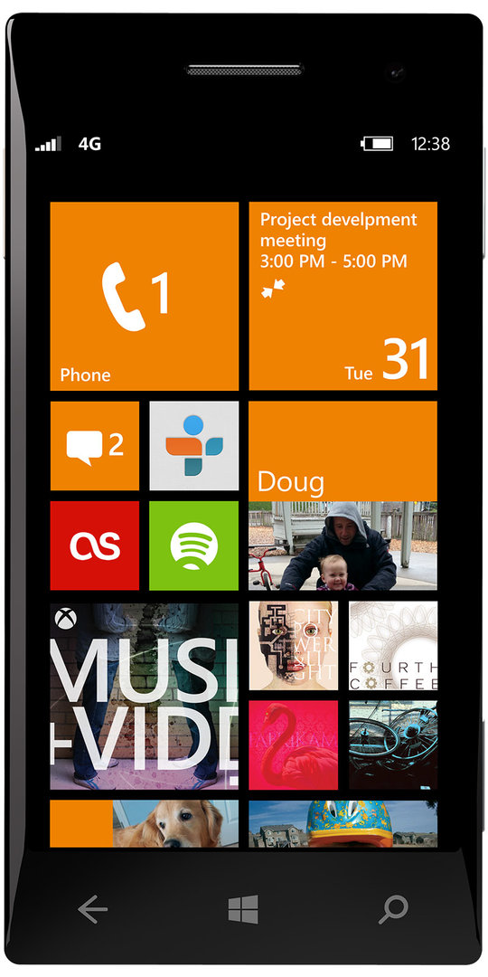 Windows Phone 8: Neuer Startscreen