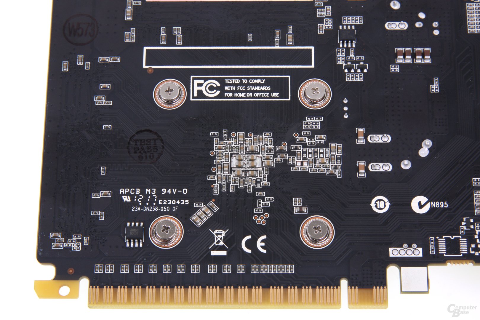 GeForce GT 640 GPU-Rückseite