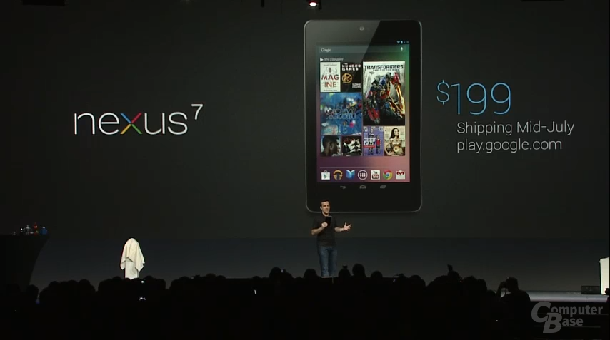 Präsentation des Google Nexus 7