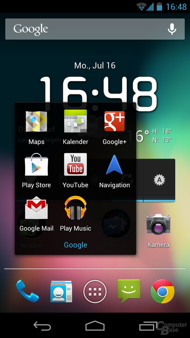 Android 4.1.1 auf dem Galaxy Nexus