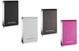extrememory Portable HDD designed by brinell