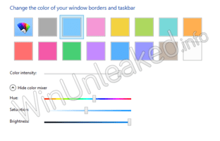 Veränderte Einstellungen für das Windows-Design