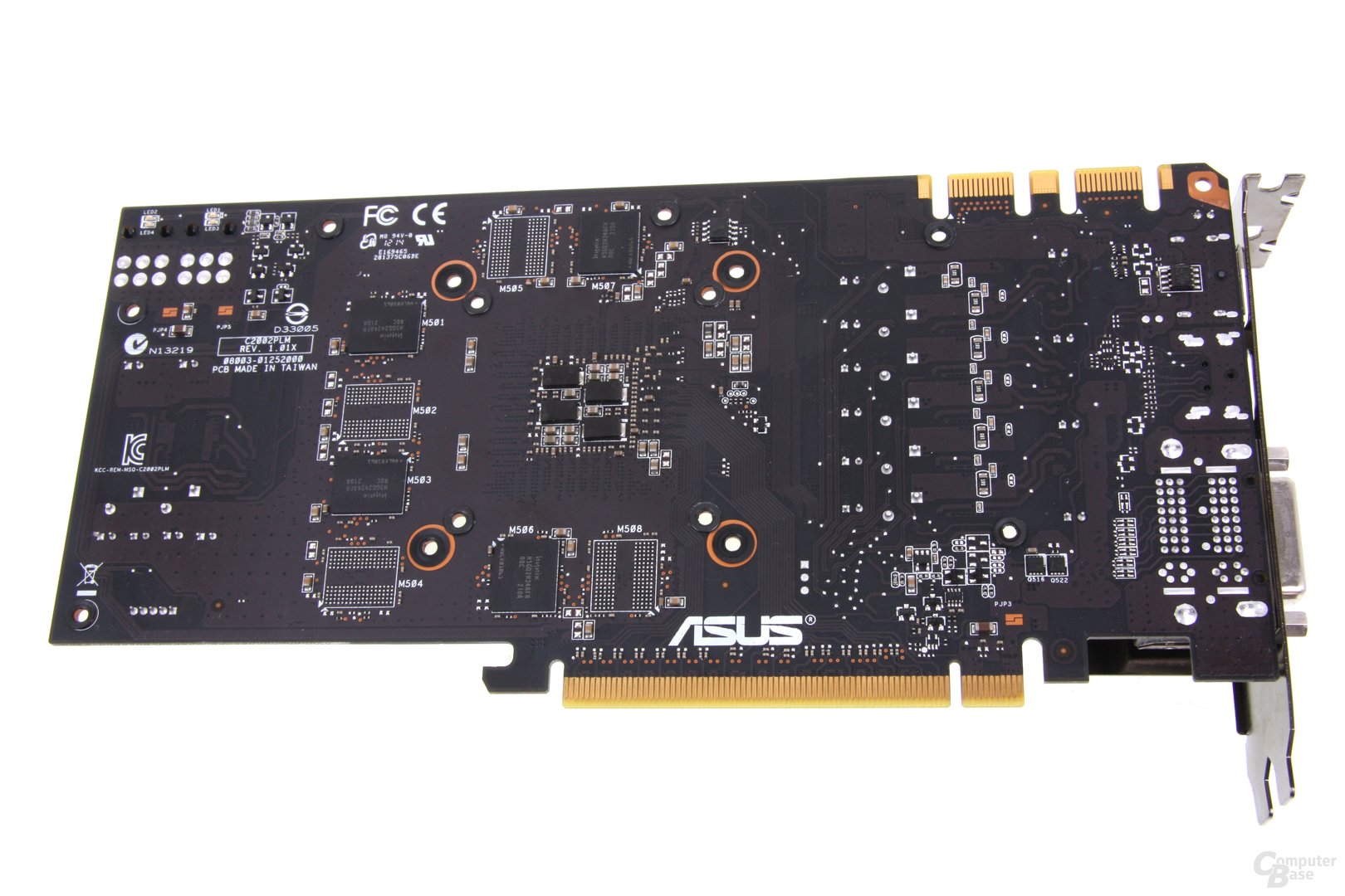 GeForce GTX 670 DCII OC Rückseite