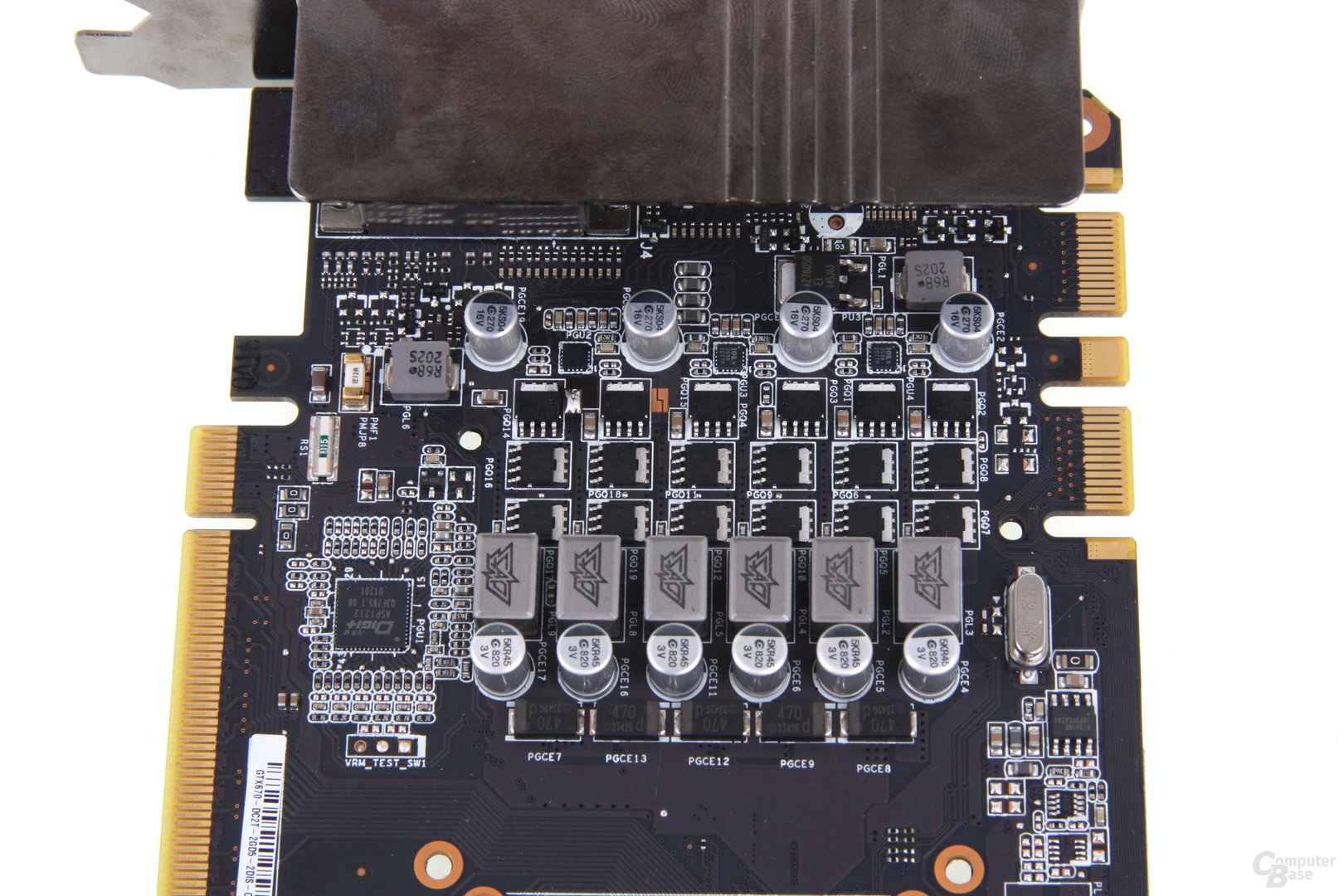 GeForce GTX 670 DCII OC Stromversorgung