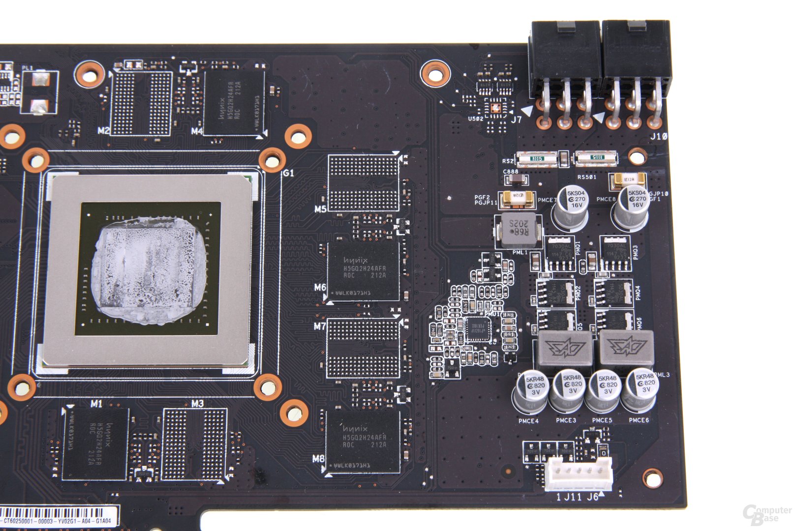GeForce GTX 670 DCII OC Bauteile