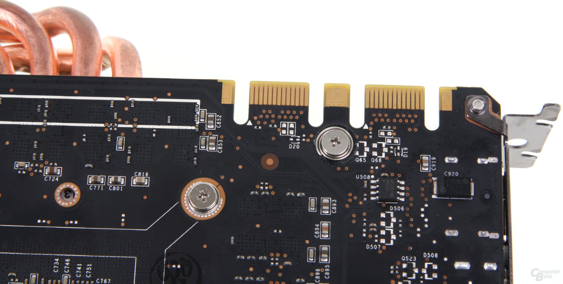 GeForce GTX 680 AMP! SLI-Anschlüsse