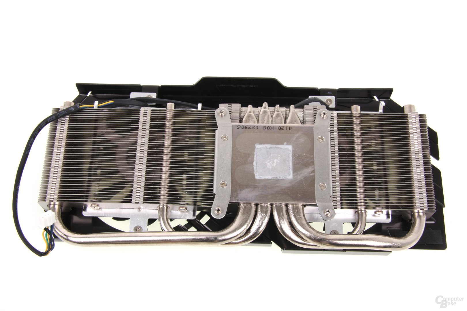 GeForce GTX 660 Ti PE OC Kühlerrückseite