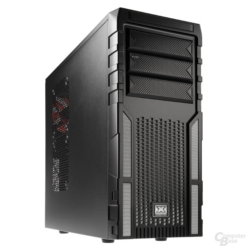 Xigmatek Asgard 381 – Schwarz weiß