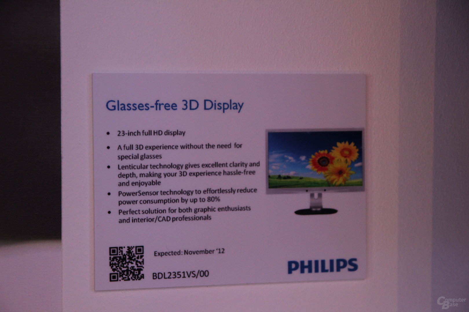 Philips-Monitore auf der IFA 2012