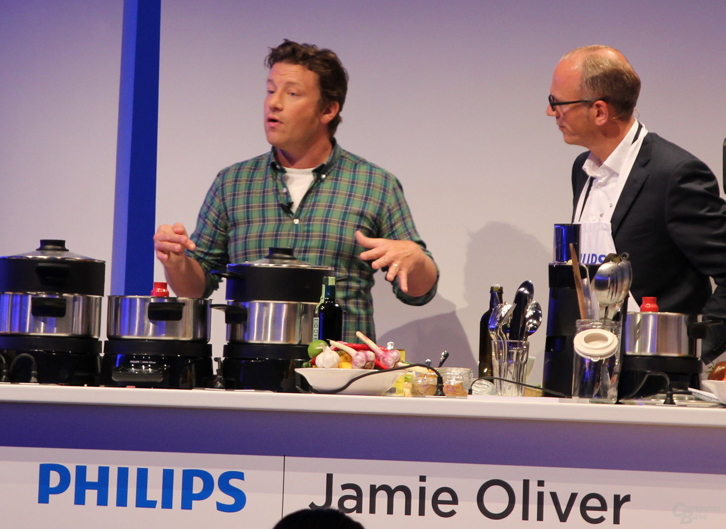 Philips-Pressekonferenz mit Jamie Oliver