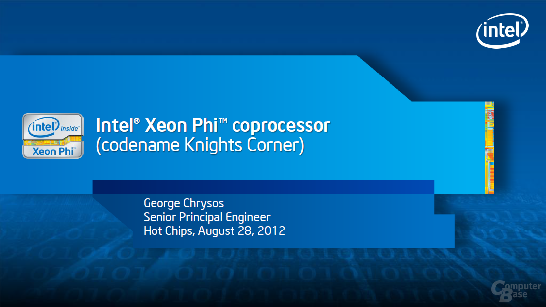 Intel Xepn Phi auf der Hot Chips 2012