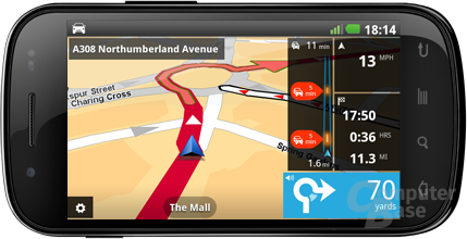 Navigation mit TomTom für Android