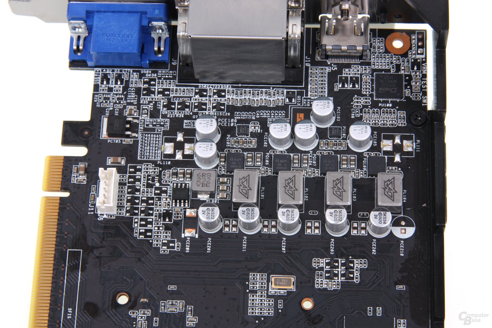 GeForce GTX 650 Ti TOP Stromversorgung