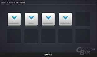 Wechsel per WiFi - Auswahl